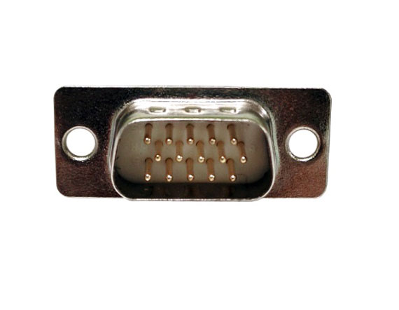 DBH 15P 公頭 傳統(tǒng)焊線式 車(chē)針 白膠連接器