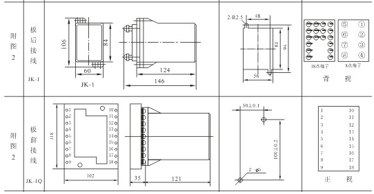 DS-24、DS-24C外形殼體及安裝尺寸圖